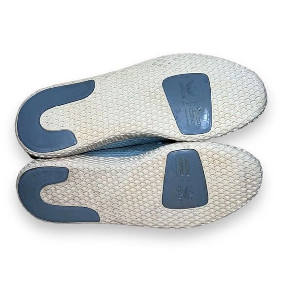 Adidas Tennis Hu X Pharrell Williams Ice Blue CP9802 Youth 7 Women's 8 - Picture 8 of 11